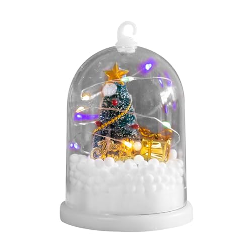 Weihnachtsbaum in Glaskuppel, festlicher künstlicher Weihnachtsbaum, niedliche Weihnachtsdekoration, einzigartige Weihnachtsdekoration für Briefkasten, Zuhause, Schreibtisch Weihnachtsbaum in Glaskuppel, festlicher künstlicher Weihnachtsbaum, niedliche Weihnachtsdekoration, einzigartige Weihnachtsdekoration für Briefkasten, Zuhause, Schreibtisch von Anulely