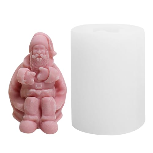 Weihnachtsmann-Form – Kerzenformen aus Silikon | handgefertigte Aromatherapie-Kerzen, Harzformen für Seife, Fondant-Kuchen, Dekoration, Schokolade Weihnachtsmann-Form – Kerzenformen aus Silikon | handgefertigte Aromatherapie-Kerzen, Harzformen für Seife, Fondant-Kuchen, Dekoration, Schokolade von Anulely