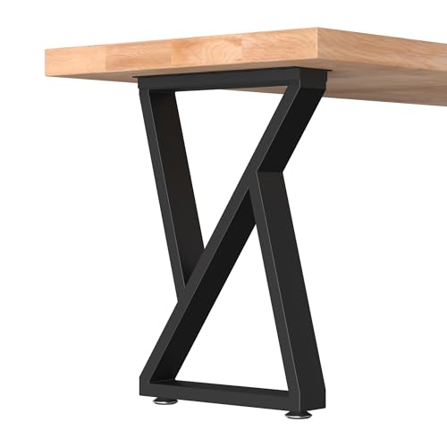 Anvuda 2 Stück 45X72CM Tischbeine Metall Möbelfüße für Sitzbank,Tischbeine Industrial Tischgestell Tischkufen Mit Vorgebohrten,Schreibtisch, Couchtisch,Outdoor für DIY Sitzbank(Schwarz Anvuda 2 Stück 45X72CM Tischbeine Metall Möbelfüße für Sitzbank,Tischbeine Industrial Tischgestell Tischkufen Mit Vorgebohrten,Schreibtisch, Couchtisch,Outdoor für DIY Sitzbank(Schwarz von Anvuda