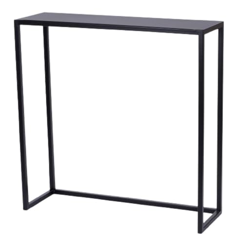 Anwicar Konsolentisch Metallregal Schwarz 80x80x25cm Metallrahmen Flurtisch Dekotisch Sideboard Beistelltisch Wohnzimmer Eingangsbereich Industrial Matt Anwicar Konsolentisch Metallregal Schwarz 80x80x25cm Metallrahmen Flurtisch Dekotisch Sideboard Beistelltisch Wohnzimmer Eingangsbereich Industrial Matt von Anwicar
