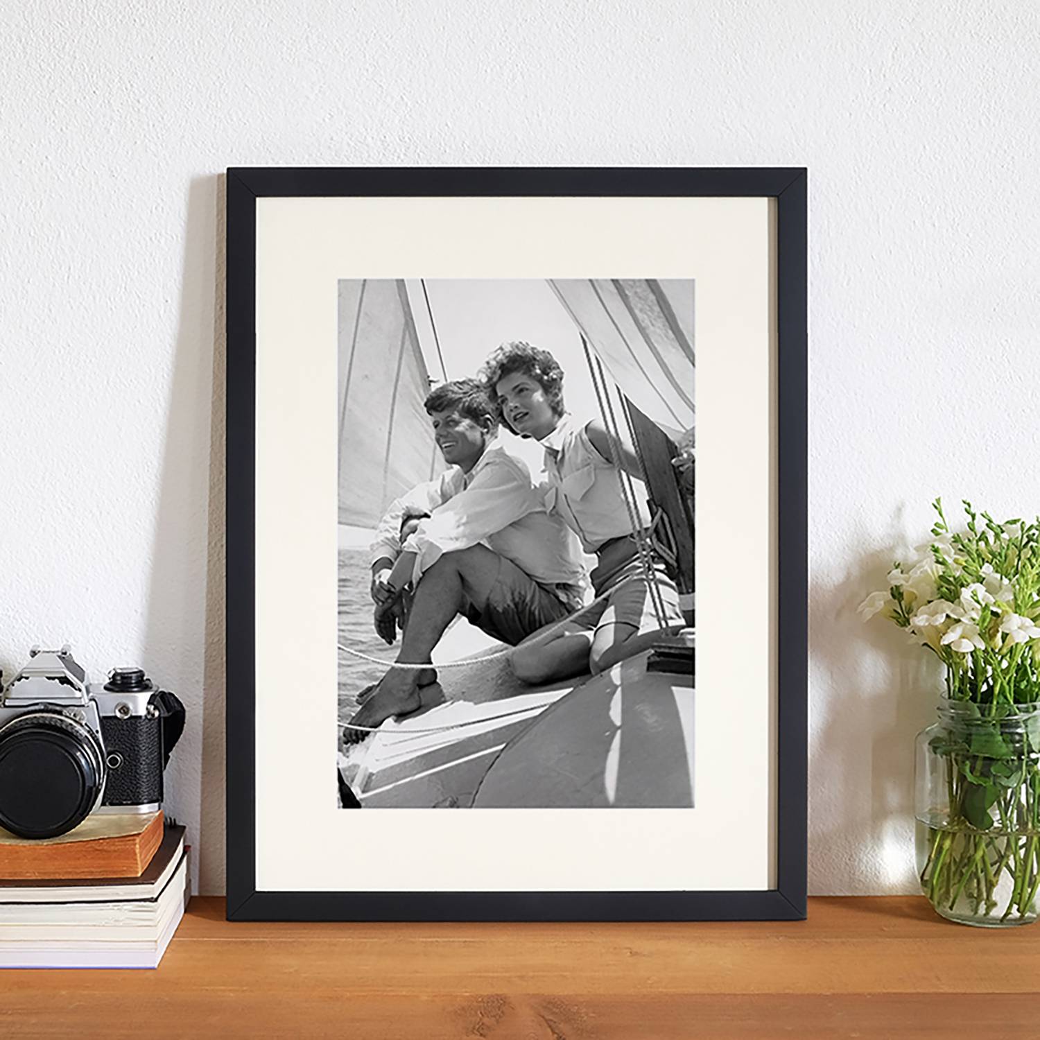 Bild John and Jackie Kennedy Bild John and Jackie Kennedy von Any Image