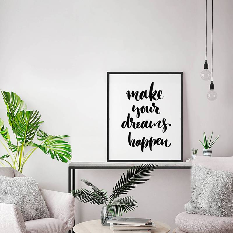 Bild Make Your Dreams Happen von Any Image