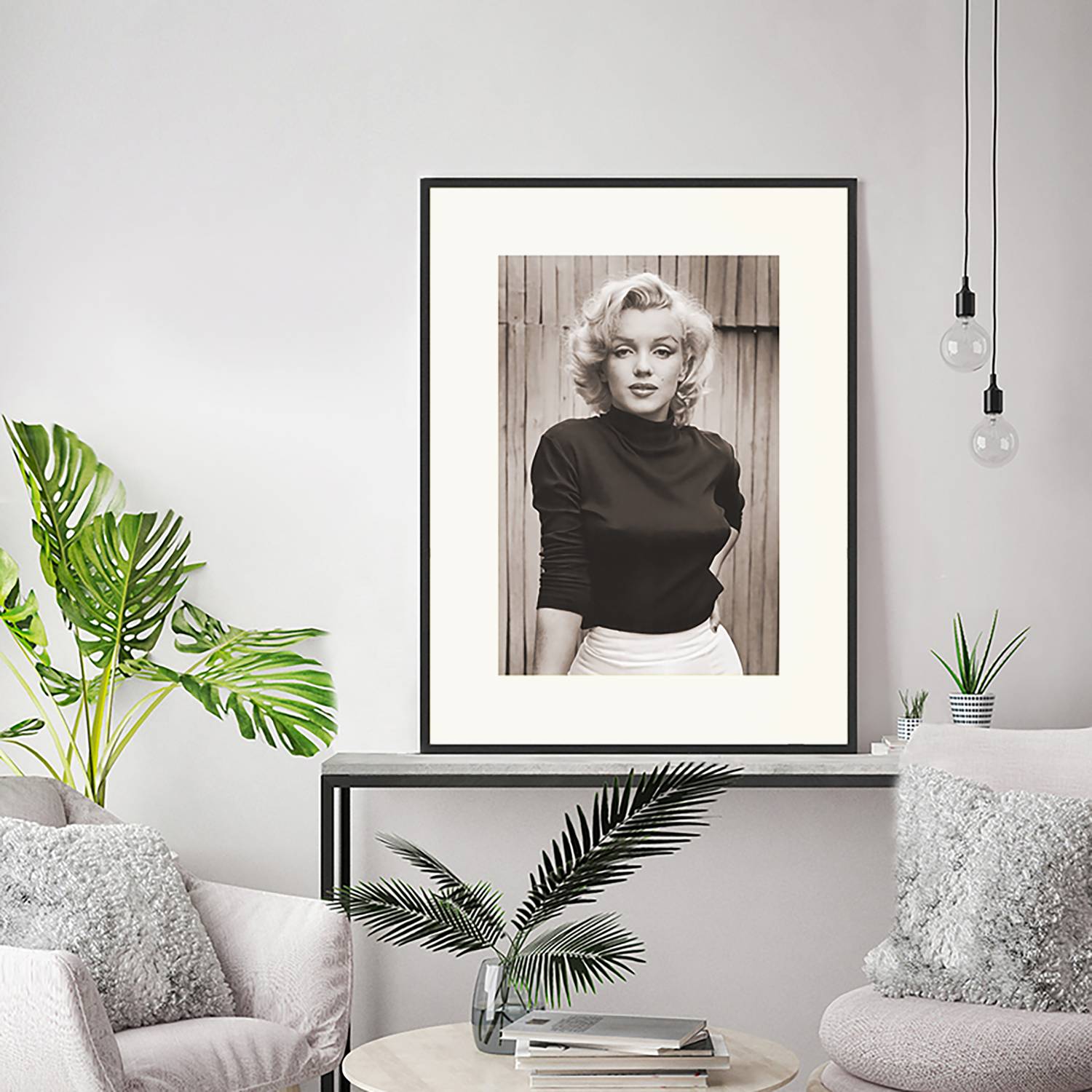 home24 Bild Marilyn Monroe III Rahmen: Massivholz Buche, lackiert Abdeckung: Plexiglas Schwarz/Weiß 62 x 82cm home24 Bild Marilyn Monroe III Rahmen: Massivholz Buche, lackiert Abdeckung: Plexiglas Schwarz/Weiß 62 x 82cm von home24
