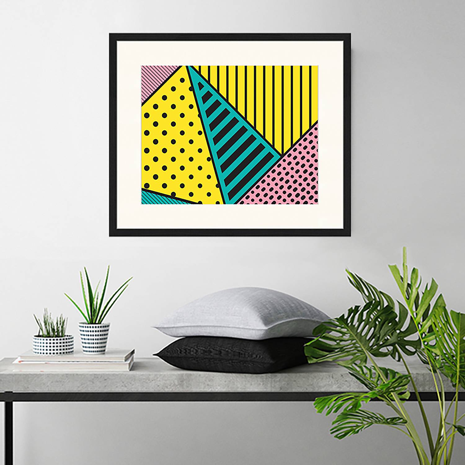 Bild Pink Yellow & Green Bild Pink Yellow & Green von Any Image