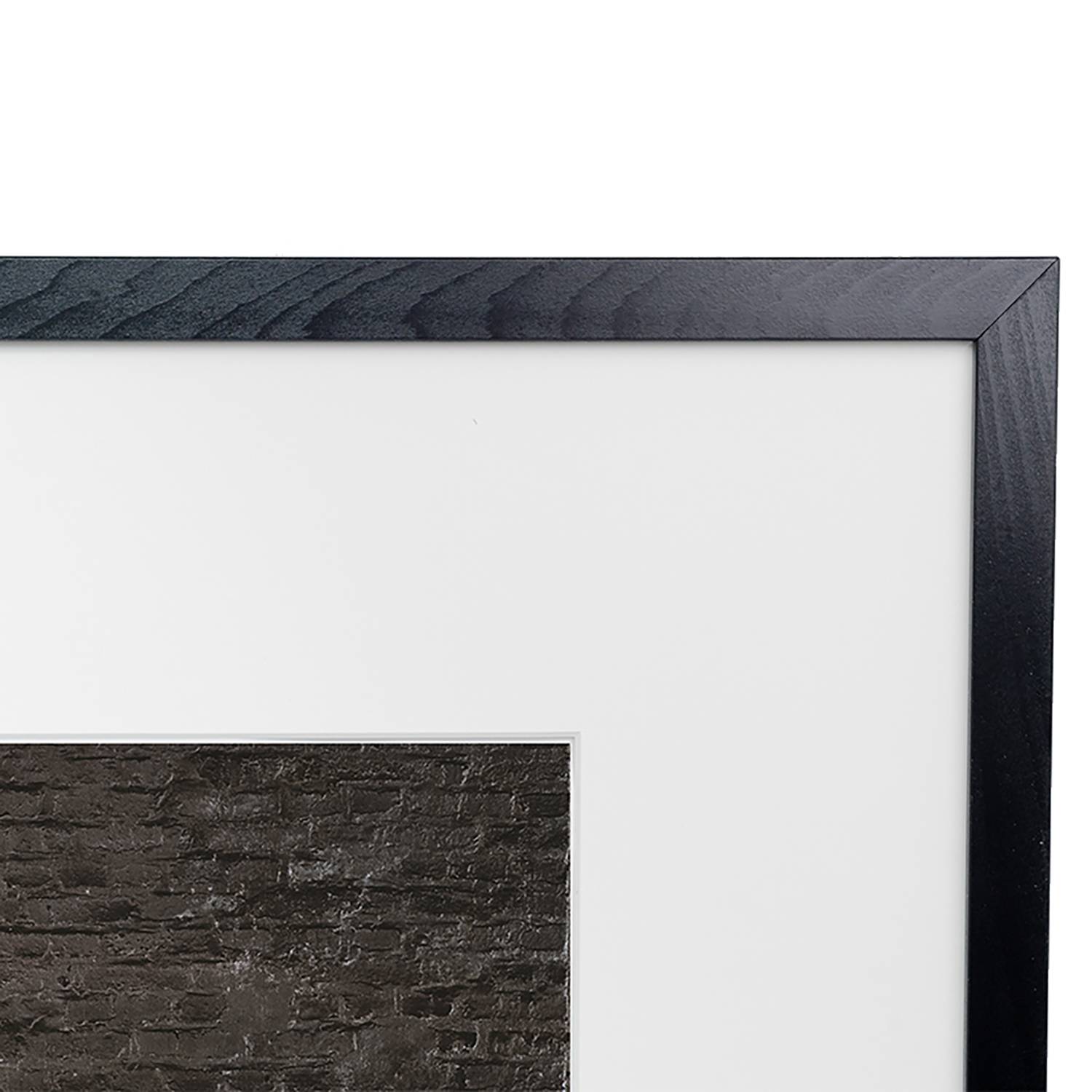 home24 Bild Porsche 911 Rahmen: Massivholz Buche, lackiert Abdeckung: Plexiglas Schwarz 93 x 73cm von home24