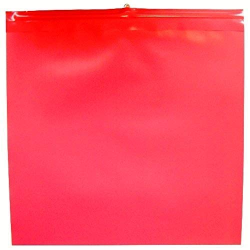 25x Warnfahne Warnflagge Überlänge Endfahne Schlussfahne rot nach StVO 30 x 30 cm von AnyTools