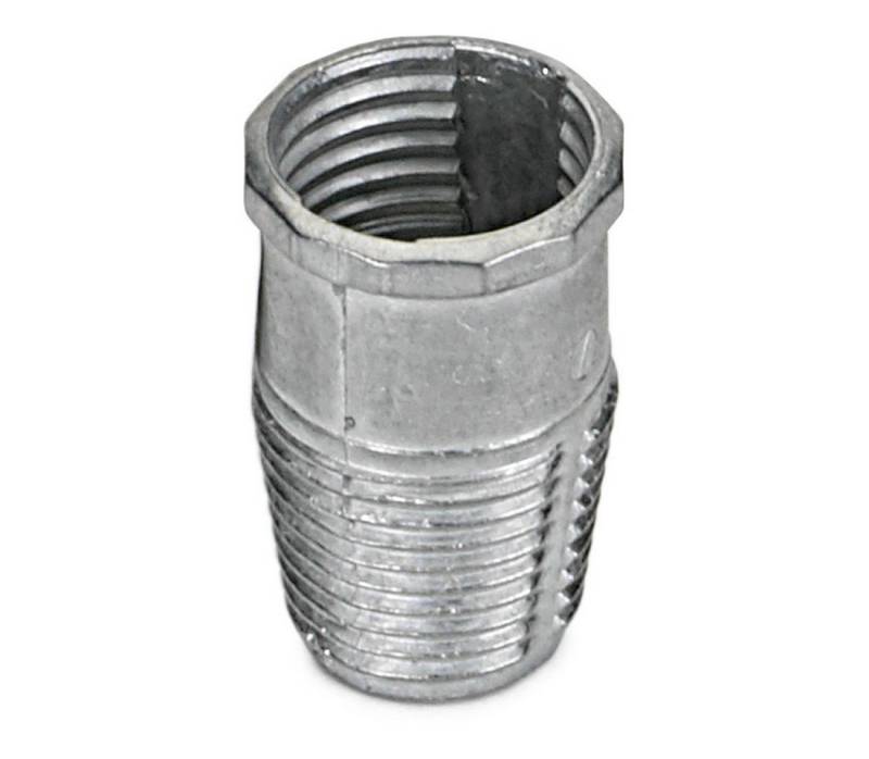 AnyTools Besenstiel Stielgewinde Metall für Besenstiele Ø 24 mm, Das Ende des Stiels wird in das Gewinde eingedreht von AnyTools