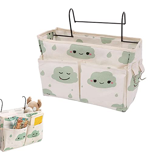 Anyasen Bett Organizer zum Einhängen 1 Stück Betttaschen Hochbett Hängetasche ​Bett Hängetasche Organizer Betttasche Aufbewahrungstasche Etagenbett Organizer Bett Tasche mit Darhthaken von Anyasen