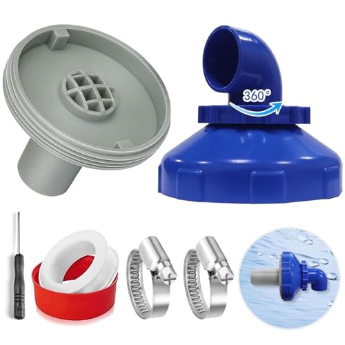 Anyingkai Pool Einlaufdüse 360° drehbar,Pool Auslassdüse,Ø32/38,Pool Düsen Set,Einlaufdüse Pool 32mm,Pooldüse,Intex Pool düse,für Intex Bestway Pool Düse Auslass Ausströmer Zubehör von Anyingkai