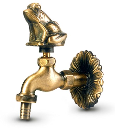 Anzapack 851904H Wasserhahn Rana für Garten, Messing, bronzefarben von Anzapack