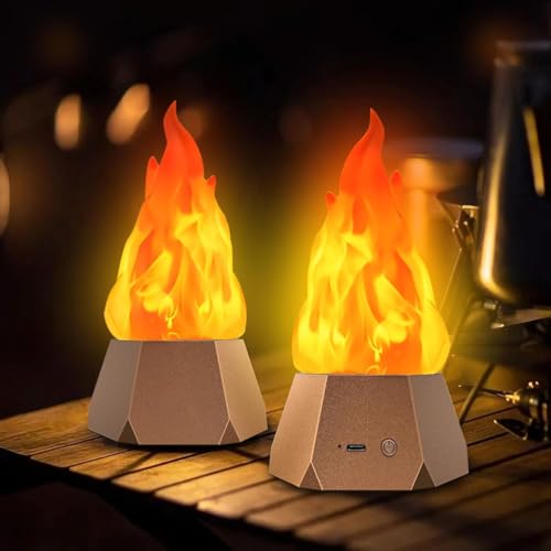 AoLa LED Kamin Laterne Akku Tischlampe Kabellos falsche Feuerlampe 3 Modi Flackerndes Nachtlicht 1200mAh Batteriebetrieben Tischleuchte mit Flammeneffekt für Outdoor Camping Halloweendeko,2 Stück AoLa LED Kamin Laterne Akku Tischlampe Kabellos falsche Feuerlampe 3 Modi Flackerndes Nachtlicht 1200mAh Batteriebetrieben Tischleuchte mit Flammeneffekt für Outdoor Camping Halloweendeko,2 Stück von AoLa
