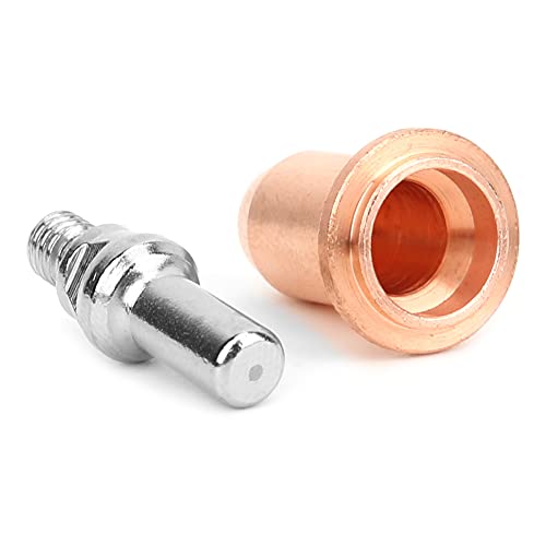 Aoaoy 10 Stück 52582 Elektrode aus feinem rotem Kupfer, Zubehör PT60, professionell, Düse 51312 für die Taschenlampe PT60 von Aoaoy