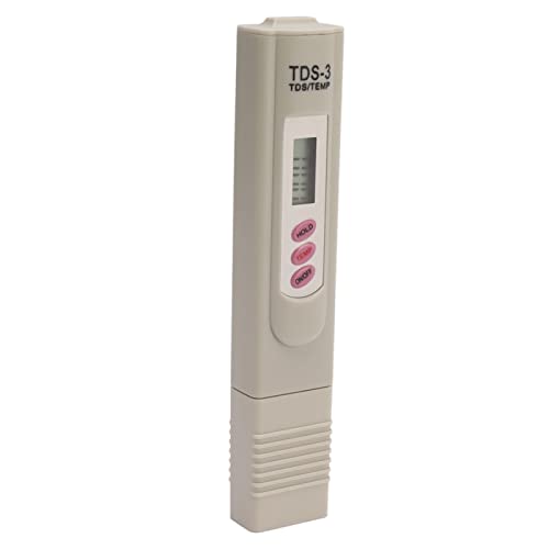 Aoaoy 3-Tasten-TDS-Teststift, hochgenaue Legierungssonde, LCD-Digitalanzeige, erkennt Schwermetall-Ionen und lösliche Salze Aoaoy 3-Tasten-TDS-Teststift, hochgenaue Legierungssonde, LCD-Digitalanzeige, erkennt Schwermetall-Ionen und lösliche Salze von Aoaoy