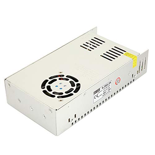 Aoaoy 360W 36 V/10A Schaltnetzversorgungadapter, Kurzschlussschutz für LED -Beleuchtung, Sicherheitsüberwachung, Automatisierungsgeräte mit Einer Besseren Wärmeableitung von Aoaoy