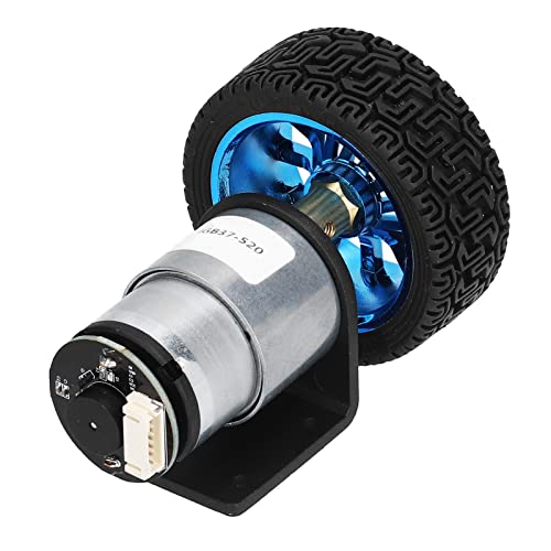 Aoaoy 6.3: 1 bis 810: 1 Set mit Magnet-Coder-Motor, hohe Drehung, DC 12 V für Auto, intelligentes Basteln, Balance mit Welle aus Messing, Aufwicklung in (530) von Aoaoy