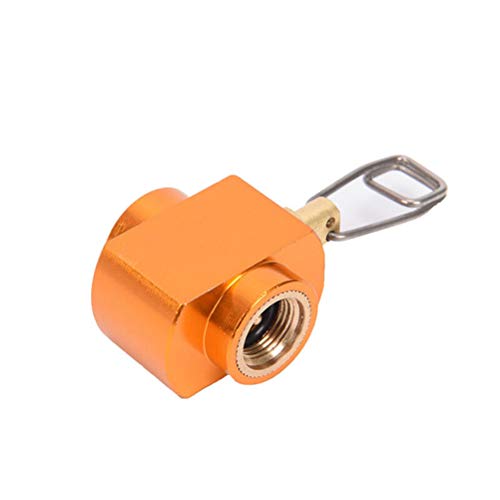 Aoaoy Adapter für Gasherd für Camping im Freien, Nachfülladapter für Gaskartuschen, zum Nachfüllen, für Sparer, Zylinder für Campingofen (z von Aoaoy