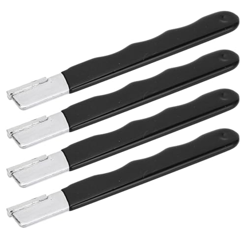 Aoaoy Adler für Mini-Werkzeug, tragbar, 4-teilig, ideal für Astscheren, Heckenscheren und Scheren (mattschwarz) von Aoaoy