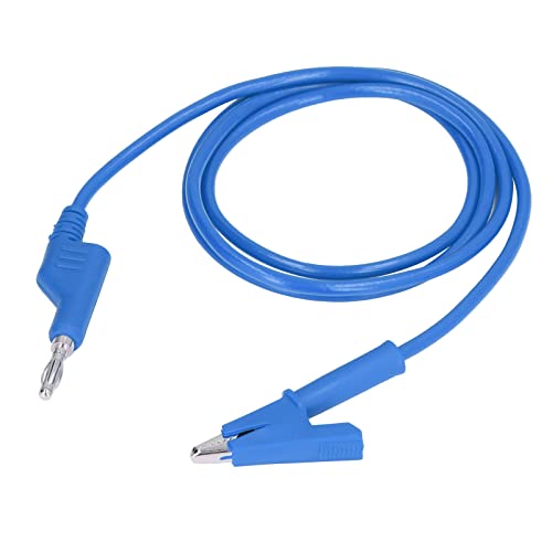 Aoaoy Banana Plug Test Kabel flexibel kompatibel mit Elektrik J.70035 1 4 mm (blau) von Aoaoy