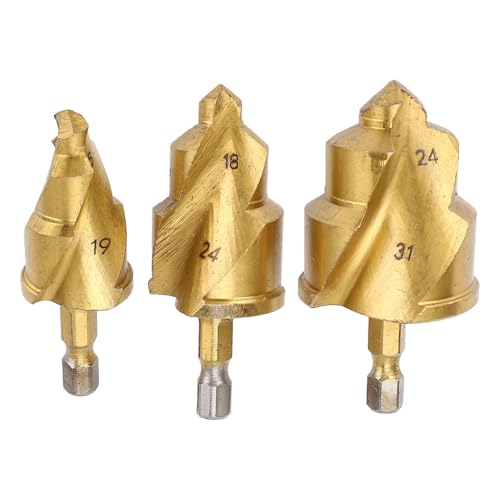 Aoaoy Bohrschlauch PPR PPR PPR Bohrspitze zum Anheben von Bohrbits, High Carbon Steel Raming Cutter mit Sechskantschaft, für PVC, MPP-Schlauch von Aoaoy