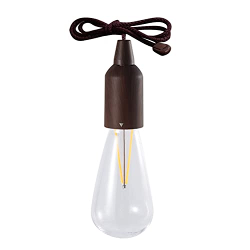 Aoaoy Camping-Lampe mit Zugseil, LED, Akku, Stromversorgung 70 Lumen, ABS, PC, PC, TRAWSTRING verstellbar für den Hof (C) von Aoaoy
