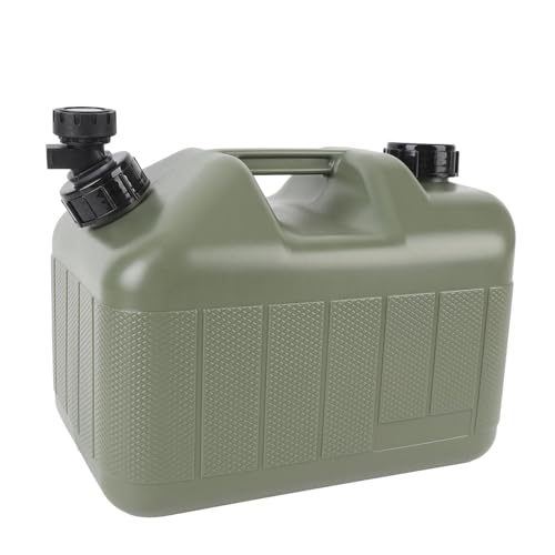 Aoaoy Campingwasserbehälter mit großem Fassungsvermögen, auslaufsicher, verdickt aus PE mit Wasserhahn, geeignet für das Auto, zur Aufbewahrung von Trinkwasser im Auto. (10 l) von Aoaoy