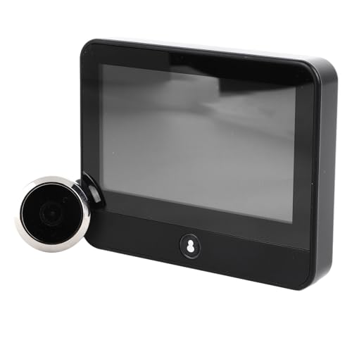 Aoaoy Digitaler Türspion Viewer, 1080P Kabellose Türkamera mit Weitwinkel, Fernüberwachung für TUYA App, Zinklegierung, 5000mAh Akku, klares Bild, bequemes Entsperren von Aoaoy