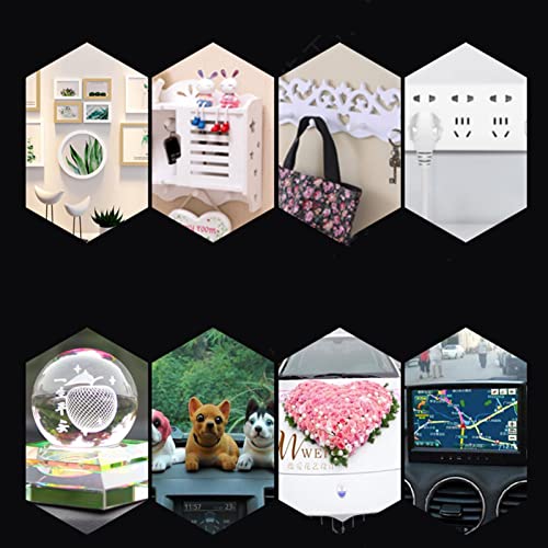 Aoaoy Doppelseitiges Klebeband, doppelseitiges Klebeband, waschbar und wiederverwendbar, starke Klebstoffe, Poster, stark für Wanddekoration und Bürodekoration (#1) von Aoaoy