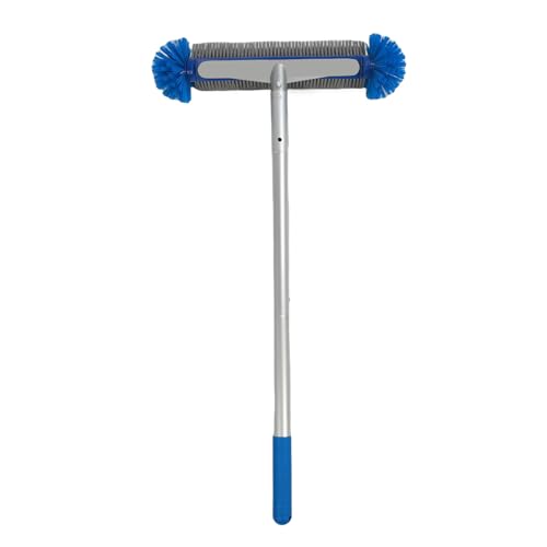 Aoaoy Drei-in-Eins-Pool-Werkzeug-Set, 360 Grad Rotierende Poolbürste, Einstellablige Langstrecke, für Schwimmbäder, Spas, Whirlpools, Whirlpools von Aoaoy