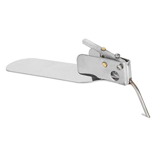Aoaoy Einendige Bienenkönigin-Larven-Veredelungsnadel, professionelles Imkerei-Veredelungswerkzeug mit 1 und 2 Ersatzzunge, Edelstahl, 10,9 x 2 x 2 cm von Aoaoy