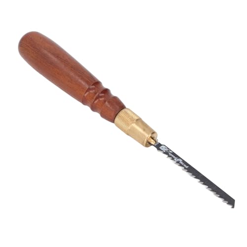 Aoaoy Ergonomischer Griff aus Palisander, abnehmbares Messingfutter, 5 austauschbare Sägeblätter, aus robustem Sauer-Astholz, ideal für Holzbearbeitung und Gartenprojekte Aoaoy Ergonomischer Griff aus Palisander, abnehmbares Messingfutter, 5 austauschbare Sägeblätter, aus robustem Sauer-Astholz, ideal für Holzbearbeitung und Gartenprojekte von Aoaoy