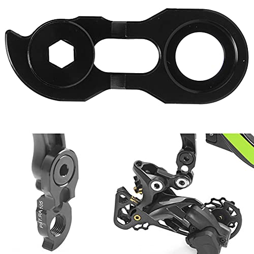 Aoaoy Fahrrad hinten, Umwerferverlängerung, Fahrradverlängerung (schwarz) von Aoaoy