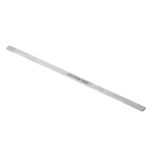 Aoaoy HSS-Bar aus Stahl, Präzisionsschneidewerkzeug zum Drehen des quadratischen Streifens für Eisen Kupfer aus Aluminium aus Stahl, verschiedene Größen, hohe Härte, Lebensdauer von Aoaoy