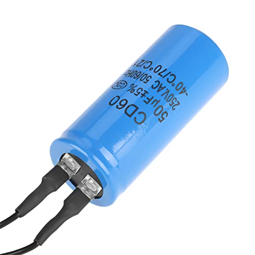 Aoaoy Kondensator CD60 Run mit Kabel 250 V AC 50 UF 50 60 Hz für Luftkompressor Motor Run Air Kompressor Capacitor 250 V Aoaoy Kondensator CD60 Run mit Kabel 250 V AC 50 UF 50 60 Hz für Luftkompressor Motor Run Air Kompressor Capacitor 250 V von Aoaoy