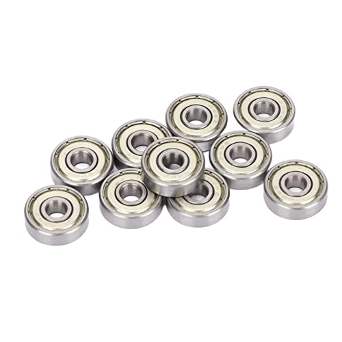 Aoaoy Kraftübertragung 626Z Kugellager mit 10 Stück, doppelt geschirmtes Stahlmaterial, einfache Konfiguration mit tiefer Nut für Getriebeprodukte von Aoaoy
