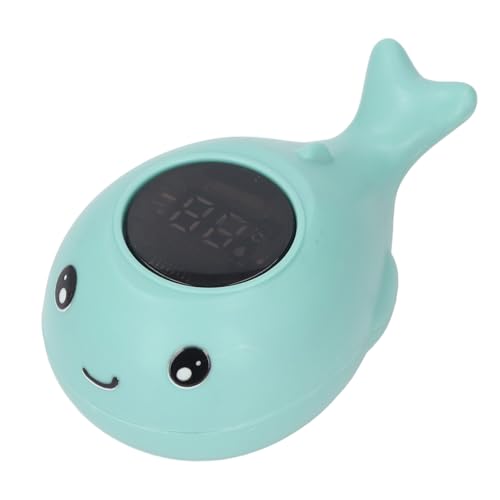 Aoaoy LED-Anzeige mit Thermometer, schwimmendes Thermometer, blauer Wal, Baby Toby mit Cartoon-Design, Material zur Erweichung der Haut, für die Badezeit für Babys Aoaoy LED-Anzeige mit Thermometer, schwimmendes Thermometer, blauer Wal, Baby Toby mit Cartoon-Design, Material zur Erweichung der Haut, für die Badezeit für Babys von Aoaoy
