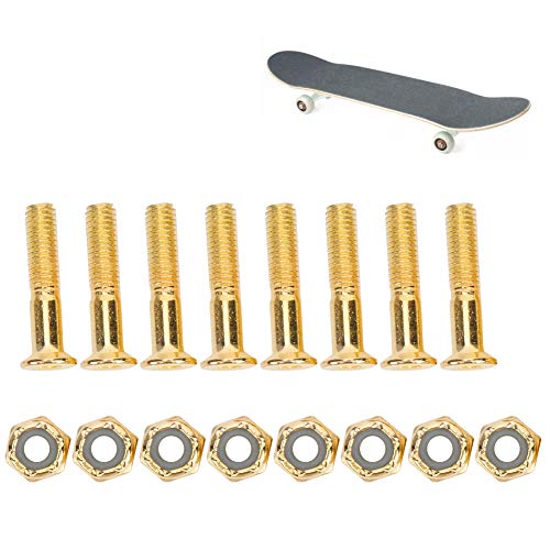 Aoaoy MS3301-8 Alliam Legierung Professionelle Härtung von 25 mm für Nailart (Gold) von Aoaoy