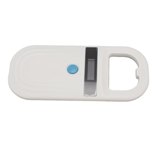 Aoaoy Mikrochip-Scanner für Haustiere, wiederaufladbar, mit Lesung mit doppelter Frequenz, USB-Schnittstelle, tragbarer PET-Tag-Lesegerät für Hunde und Katzen (weiß) von Aoaoy
