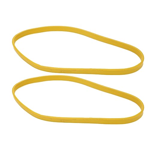 Aoaoy Rauschunterdrückung, rutschfest, gelbe Gummi-Sägemuls-Reifen, langlebige Holzbearbeitungsbänder für 22,9 cm Bandsäge, 2 Stück Aoaoy Rauschunterdrückung, rutschfest, gelbe Gummi-Sägemuls-Reifen, langlebige Holzbearbeitungsbänder für 22,9 cm Bandsäge, 2 Stück von Aoaoy