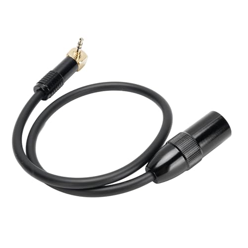 Aoaoy Rechter Winkel 90 Grad 3,5 mm auf XLR Mic Kabel Stecker auf Stecker XLR für Tablets Smartphones Laptop Stereo Soundkabel mit Kupferkern, Länge 0,5 m, ideal für Aoaoy Rechter Winkel 90 Grad 3,5 mm auf XLR Mic Kabel Stecker auf Stecker XLR für Tablets Smartphones Laptop Stereo Soundkabel mit Kupferkern, Länge 0,5 m, ideal für von Aoaoy