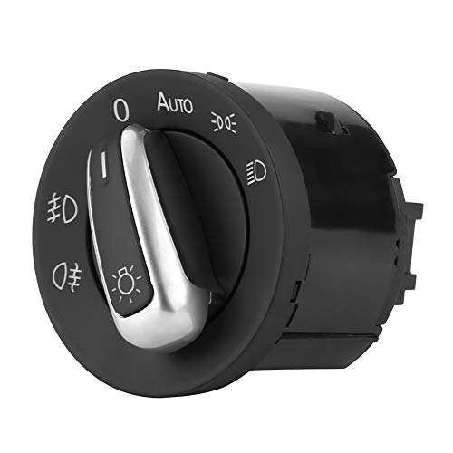 Aoaoy Schalter für Autoscheinwerfer, Kontrolle der Autoscheinwerfer, 5ND941431B Steuerungsschalter für Modellsteuerung MK5 MK6 B6 3C von Aoaoy