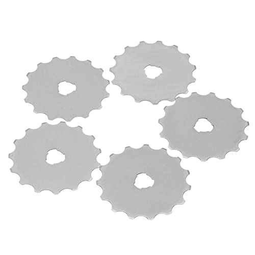 Aoaoy Schneidstoff mit Klinge aus Narké, 9 × 8 × 1, 5 Stück, 45 mm, Messer mit Hakenkante Vane/Wing für das Schneiden von Papier, Stoff aus Leder von Aoaoy