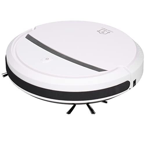 Aoaoy Schwarzroboter, Intelligenter Roboter 3 in 1, Automatischer Staubsauger, Robotermaschine Zum Reinigen des Hause (Weiß) von Aoaoy