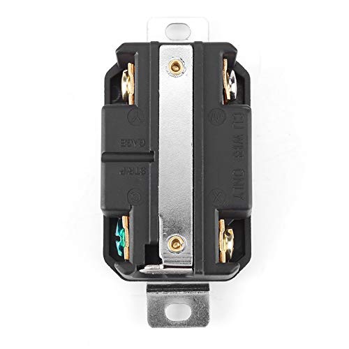 Aoaoy Sillites Self Inhalt Empfänger weiblich NEMA L14 20R 20A 125V 250V Elektrische Version für Generatorseil von Aoaoy