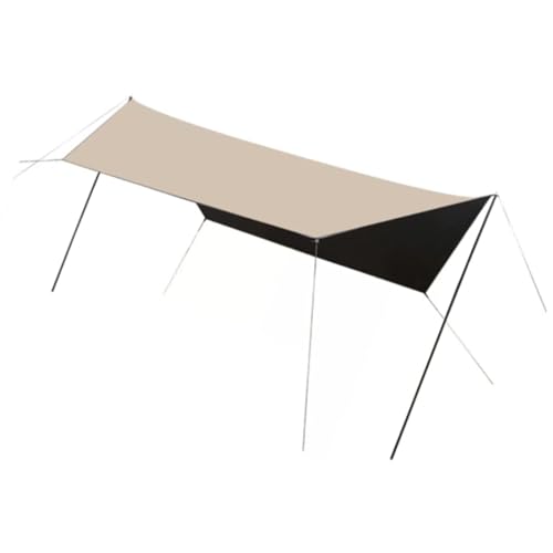 Aoaoy Sonnendach, Silberbeschichtung, Oxford-Stoff, tragbares Vordach, für Outdoor, Camping, Picknick, Sonnenschutz, Zelt von Aoaoy