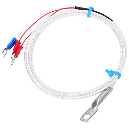 Aoaoy Temperatursensor, PT100 Thermistor Temperatur Typ Patch Loch Sonde (#4) von Aoaoy