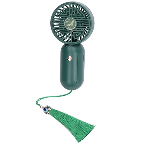 Aoaoy Tragbarer Ventilator, wiederaufladbar, mit 3 Geschwindigkeitsstufen, Mini-USB-Ventilator mit ABS-Klingen, geeignet für Sommerreisen im Freien von Aoaoy