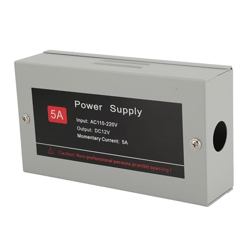 Aoaoy Türklingeltransformator, 12 V, Eisen-Konverter, 5 A, 5 A, für Video-Türklingel von Aoaoy