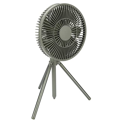 Aoaoy USB -Stativ -Camping -Fan 10000mah Wiederaufladbarer Batterie -Camping -Tischventilator mit Nachtlicht (Grün) von Aoaoy