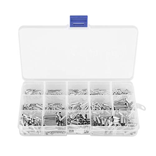 Aoaoy Weidmuller Bootlace-Ferrule-Set, 700 Stück, 14 Werte, 1022 AWG, Ferrule Copper Terminals mit Sortiment für Metallkabel Aoaoy Weidmuller Bootlace-Ferrule-Set, 700 Stück, 14 Werte, 1022 AWG, Ferrule Copper Terminals mit Sortiment für Metallkabel von Aoaoy