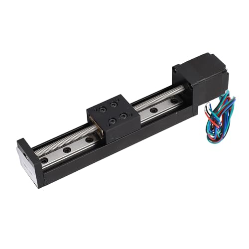 Linearschienen-Führungsschienenantrieb, Linearführung Gleitaktor, 28 Schrittmotor 100 mm Trad CNC Router Teile X Y Z Schritt mit T-Gewindestange von Aoaoy